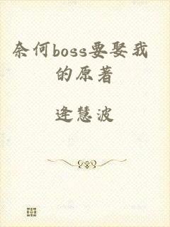 奈何boss要娶我 的原著